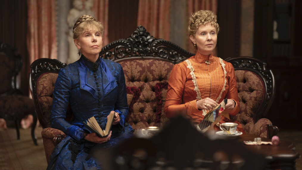 Christine Baranski and Cynthia Nixon in The Gilded Age Season 1