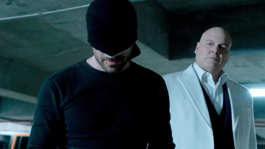 Daredevil Charlie Cox and Vincent D'Onofrio