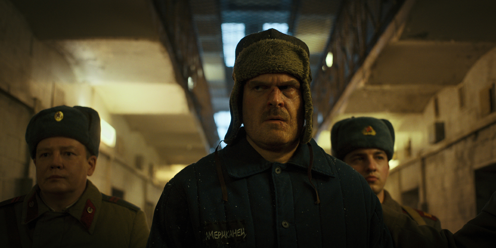 David Harbour as Hopper in Stranger Things 4