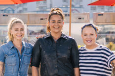 Brooke Williamson, Antonia Lofaso, and Tiffani Faison on Beachside Brawl - Season 1