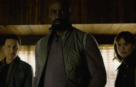 Aasif Mandvi, Mike Colter, Katja Herbers in Evil