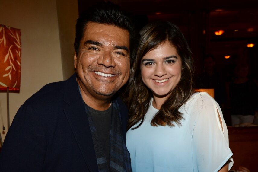 George Lopez and Mayan Lopez