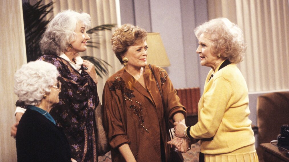 The Golden Girls Estelle Getty Bea Arthur Rue McClanahan Betty White