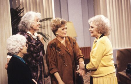 The Golden Girls Estelle Getty Bea Arthur Rue McClanahan Betty White