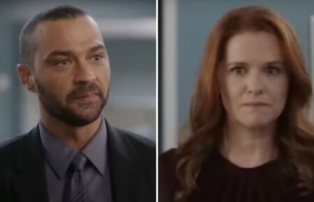 Jesse Williams as Jackson, Sarah Drew as April in Grey's Anatomy