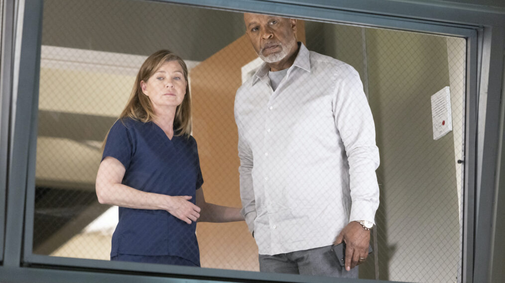 Grey's Anatomy - Ellen Pompeo and James Pickens Jr.