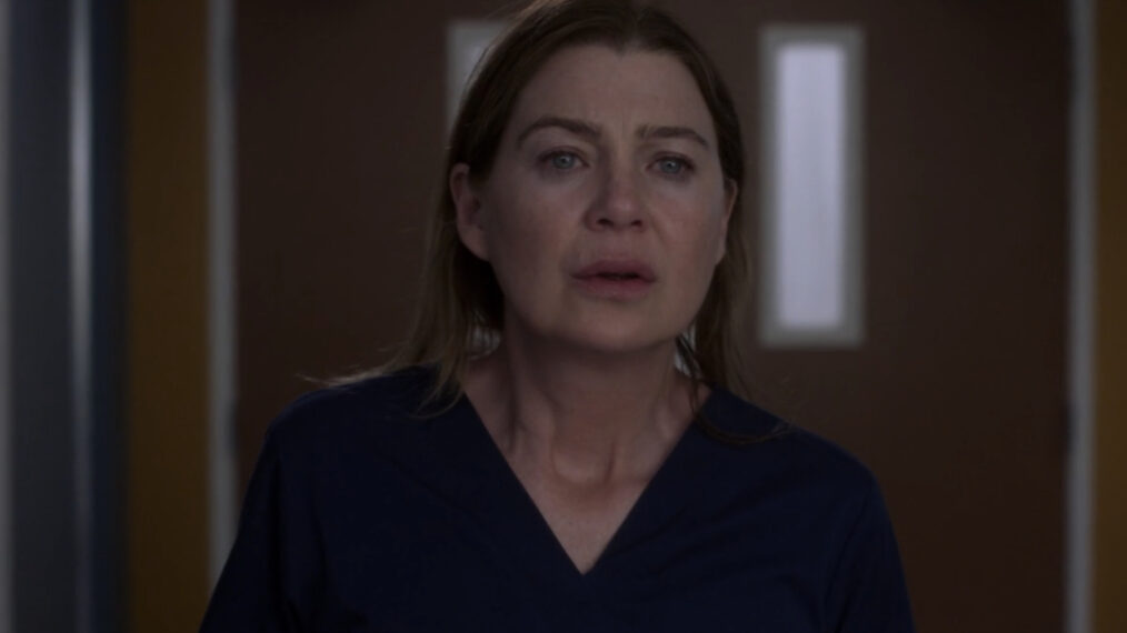 Ellen Pompeo as Meredith in Grey's Anatomy