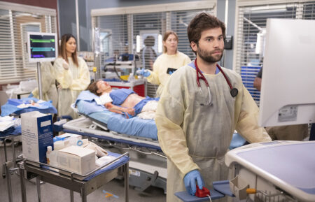 Jake Borelli in Grey's Anatomy