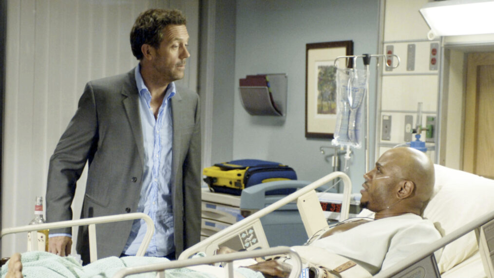 Hugh Laurie and LL Cool J on House