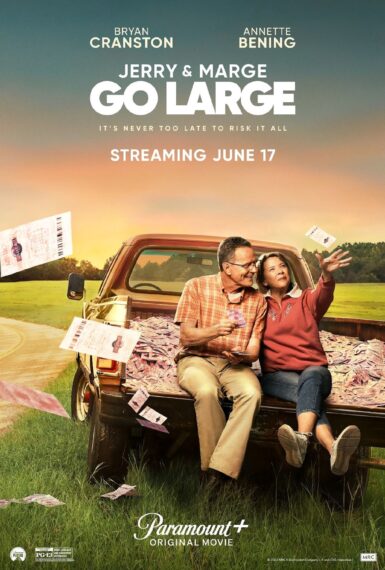 Jerry & Marge Go Large Key Art, Bryan Cranston and Annette Bening