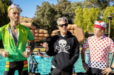 Machine Gun Kelly, Johnny Knoxville, and Steve-O in Jackass Forever