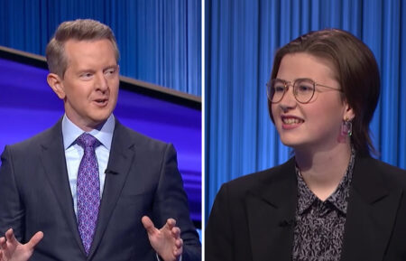 Ken Jennings and Mattea Roach