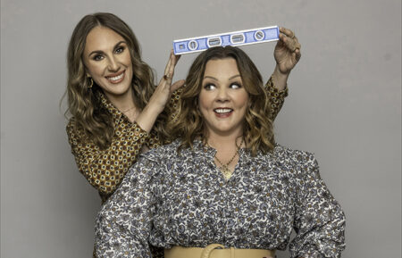 The Great Giveback on HGTV with Melissa McCarthy and Jenna Perusich