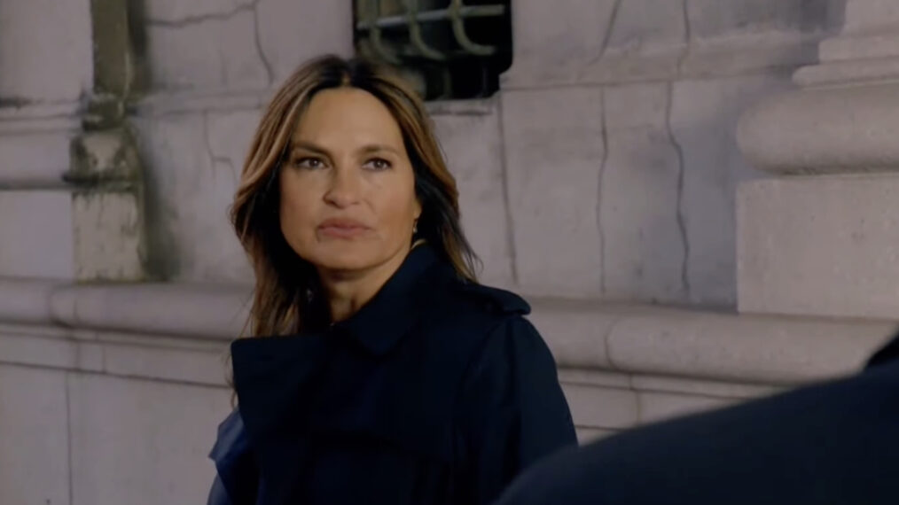 Mariska Hargitay as Benson in Law & Order