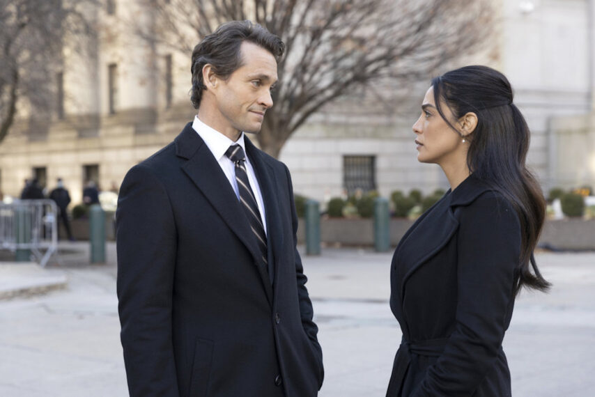 Hugh Dancy as ADA Nolan Price, Odelya Halevi as ADA Samantha Maroun in Law & Order