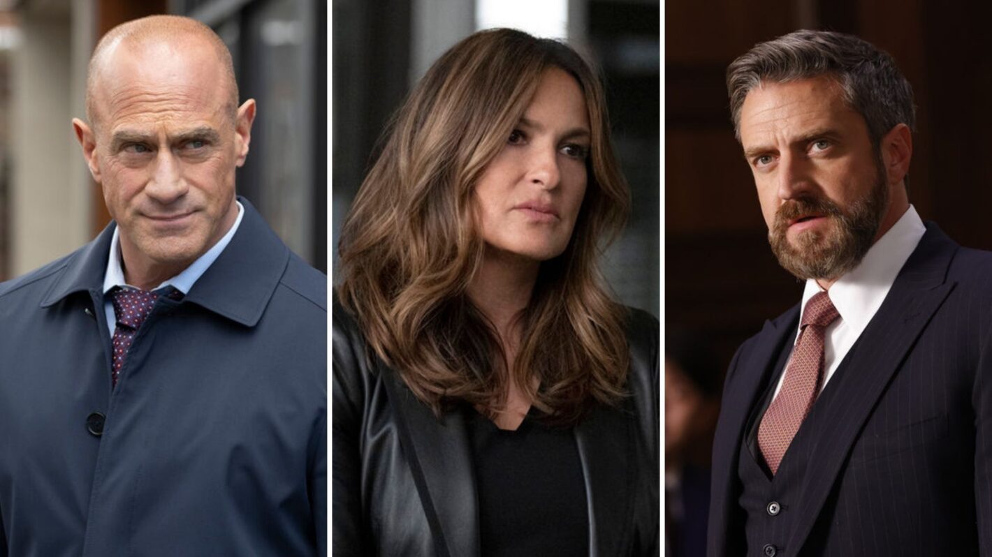 Christopher Meloni, Mariska Hargitay, Rafael Barba in Law & Order SVU