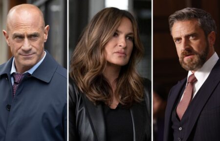 Christopher Meloni, Mariska Hargitay, Rafael Barba in Law & Order SVU