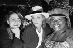 Mae Whitman, Christina Hendricks, and Retta of Good Girls Reunion
