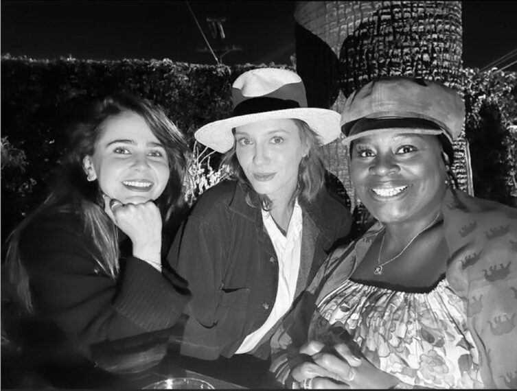 Mae Whitman Christina Hendricks and Retta Good Girls Reunion 