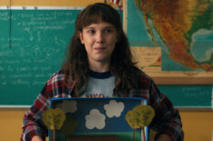 Millie Bobby Brown as Eleven in Stranger Things 4