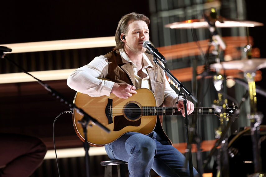 Morgan Wallen performs at Billboard Music Awards