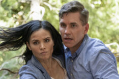 Katrina Law as NCIS Special Agent Jessica Knight and Brian Dietzen as Jimmy Palmer in NCIS