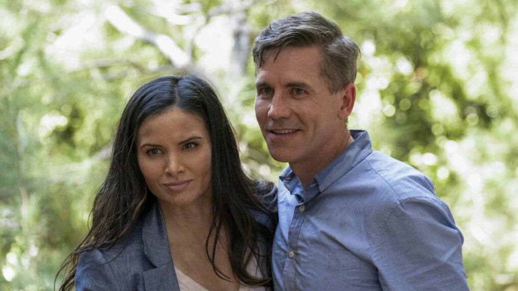 Katrina Law as NCIS Special Agent Jessica Knight and Brian Dietzen as Jimmy Palmer in NCIS