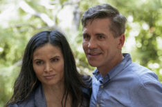 Katrina Law as NCIS Special Agent Jessica Knight and Brian Dietzen as Jimmy Palmer in NCIS