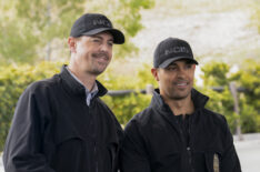 Sean Murray as Special Agent Timothy McGee and Wilmer Valderrama as Special Agent Nicholas “Nick” Torres in NCIS - 'All or Nothing'