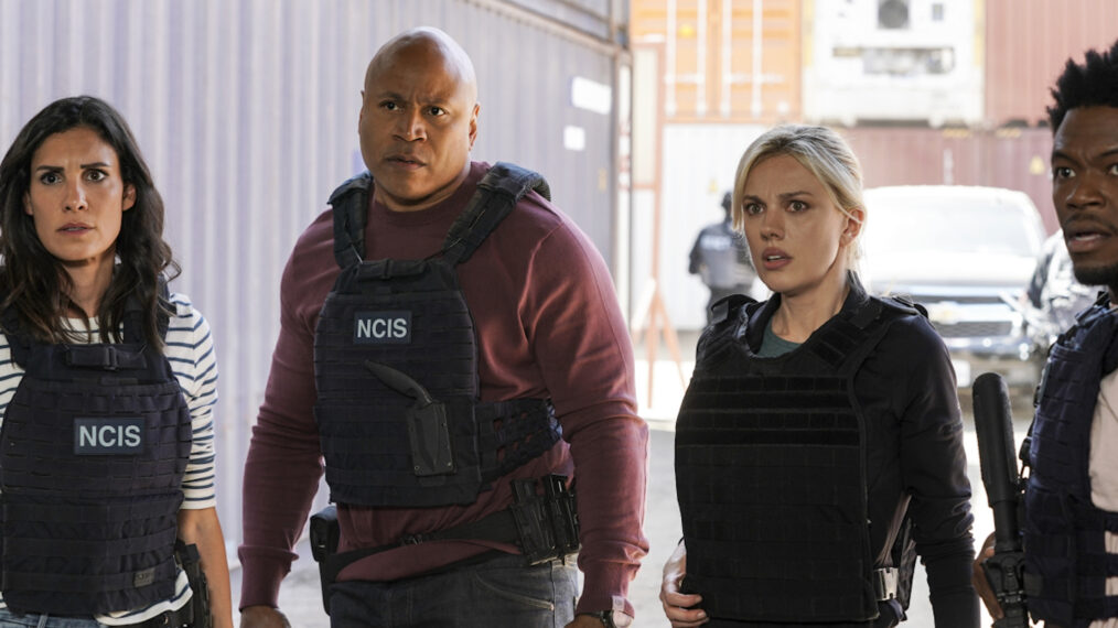 Daniela Ruah, LL Cool J, Bar Paly, Caleb Castille in NCIS LA