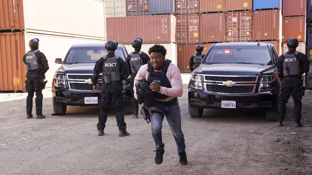 Caleb Castille as Special Agent Devin Rountree in NCIS LA