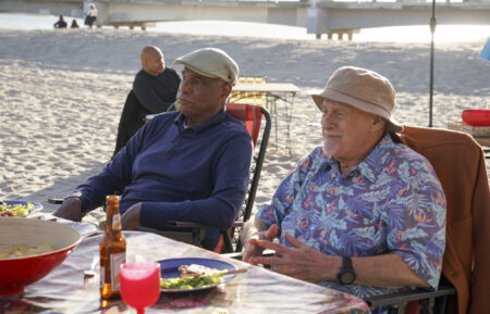 Richard Gant as Raymond, Gerald McRaney as Kilbride in NCIS Los Angeles