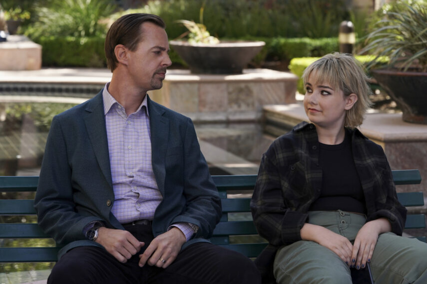 Sean Murray as Special Agent Timothy McGee and Cay Ryan Murray as Teagan Fields in NCIS