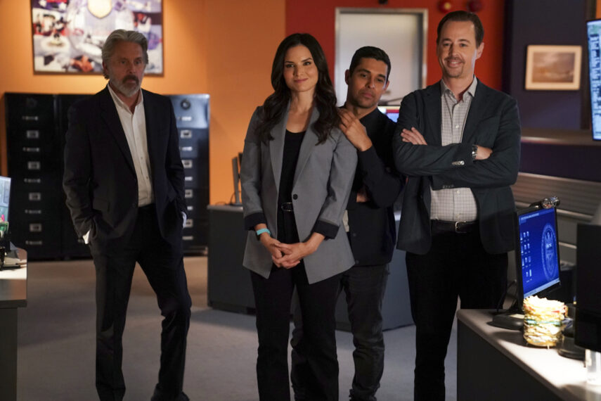 Gary Cole, Katrina Law, Wilmer Valderrama, Sean Murray in NCIS