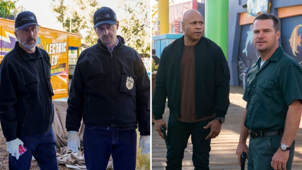 Gary Cole, Sean Murray in NCIS, LL Cool J, Chris O'Donnell in NCIS LA