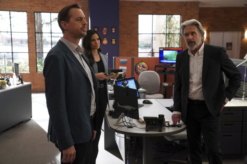 Sean Murray, Katrina Law, Gary Cole in NCIS