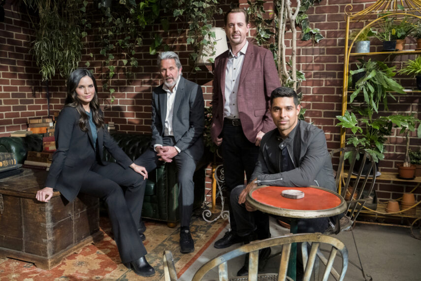 Katrina Law, Gary Cole, Sean Murray, Wilmer Valderrama in NCIS