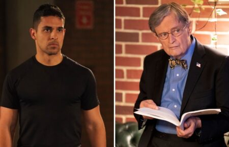 Wilmer Valderrama as Torres, David McCallum as Ducky in NCIS