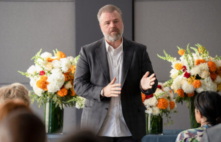 Tyler Labine as Dr. Iggy Frome in New Amsterdam