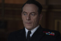 Jason Isaacs as Admiral Godfrey in Operation Mincemeat