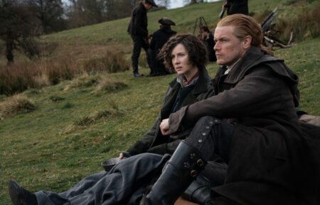 Outlander Season 6 Caitriona Balfe and Sam Heughan
