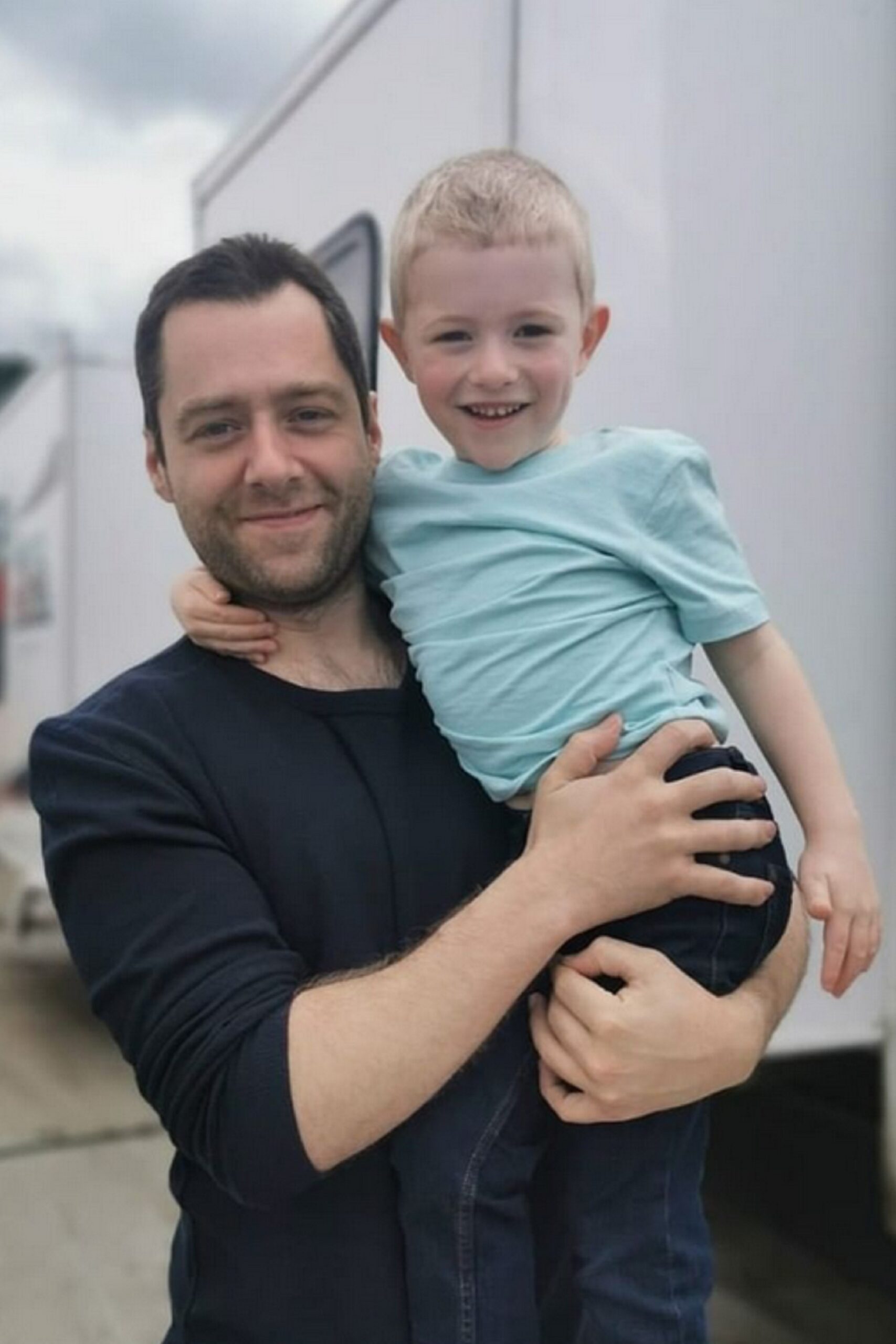 Outlander Season 7 Richard Rankin and Adair Twins