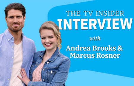 Marcus Rosner and Andrea Brooks 'Romance to the Rescue' TV Insider Interview cover