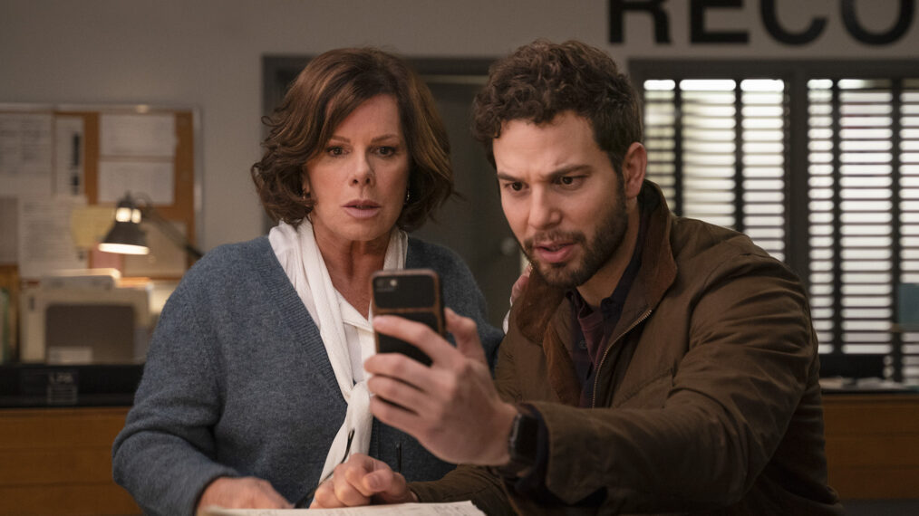 Marcia Gay Harden, Skylar Astin in So Help Me Todd