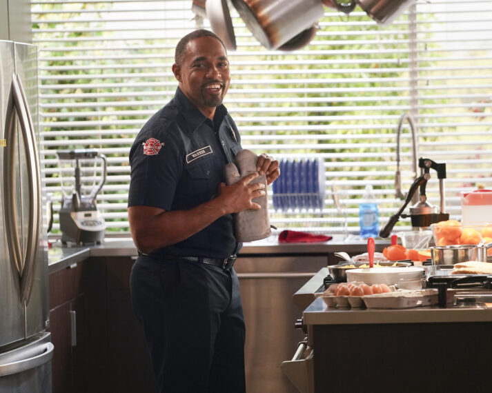 Jason George as Ben in Station 19