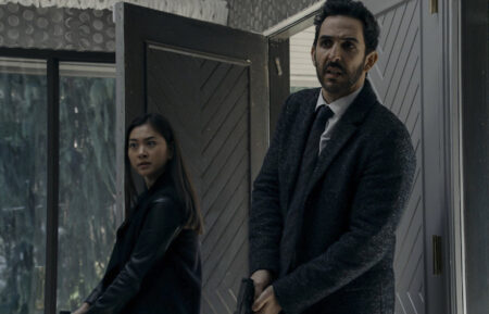 Laura Sohn as Alina Park, Amir Arison as Aram Mojtabai in The Blacklist