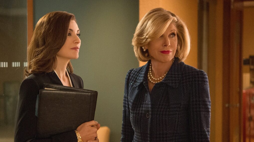 The Good Wife - Julianna Margulies and Christine Baranski