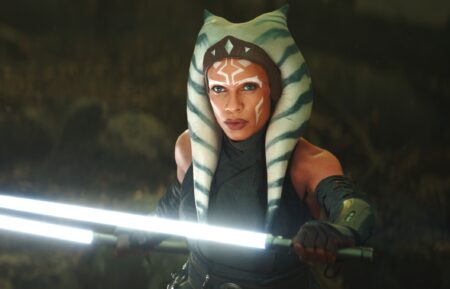 Rosario Dawson as Ahsoka Tano in The Mandalorian - Season 2