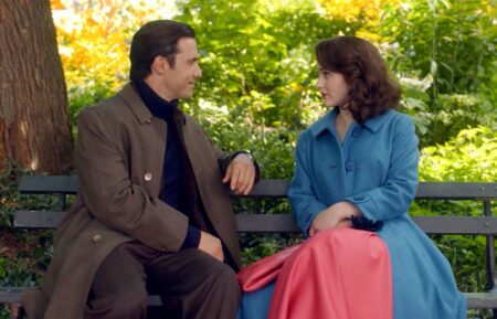 The Marvelous Mrs. Maisel Season 4 - Milo Ventimiglia and Rachel Brosnahan