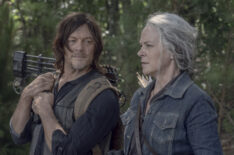 Melissa McBride as Carol Peletier, Norman Reedus as Daryl Dixon in The Walking Dead